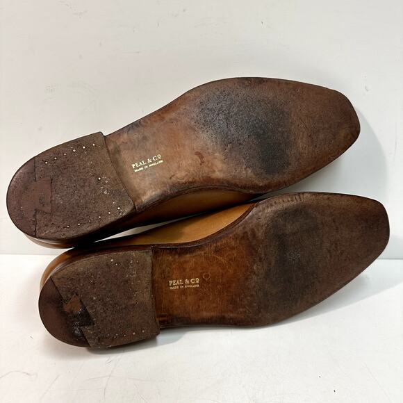 VERY GOOD Crockett & Jones x Brooks Brother Wholecut Oxford Tan Made England 11 - Picture 11 of 13